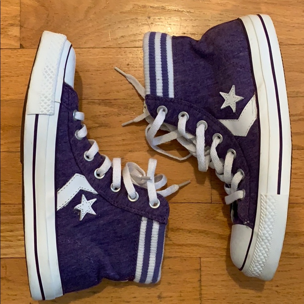 NWOT Purple Converse All Star Sneakers Size 7